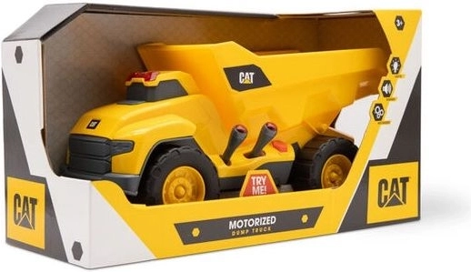 Tombereau CAT à moteur, avec lumières et sons