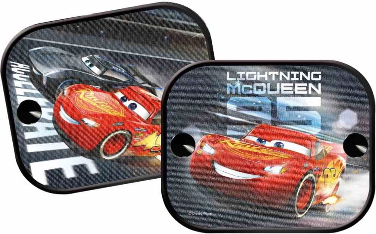 Ensemble de pare-soleil de voiture motif DISNEY CARS 3 (2 pièces)