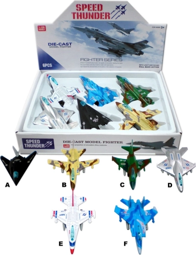 Modèle d’avion de combat – chasseur 1:128 (plusieurs variantes)