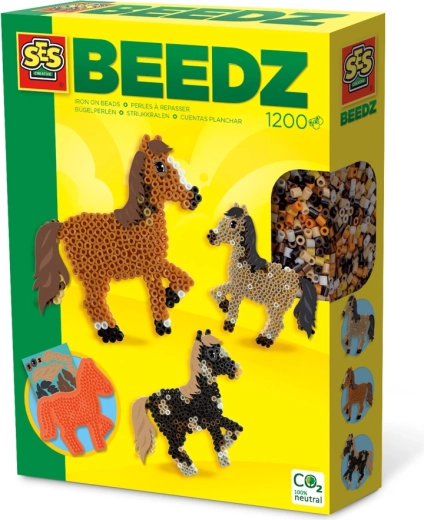 Perles à repasser chevaux