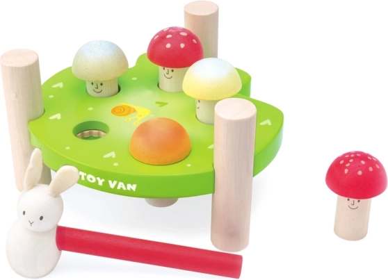 Jeu à marteler Champignons Joyeux par Le Toy Van