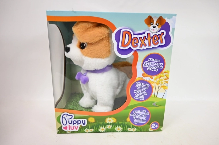 TMT PuppyLuv chien interactif Dexter (Jack Russell Terrier)