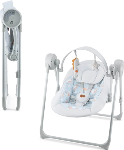 Kinderkraft balancelle Swingee Grey – balancelle électrique pour bébé