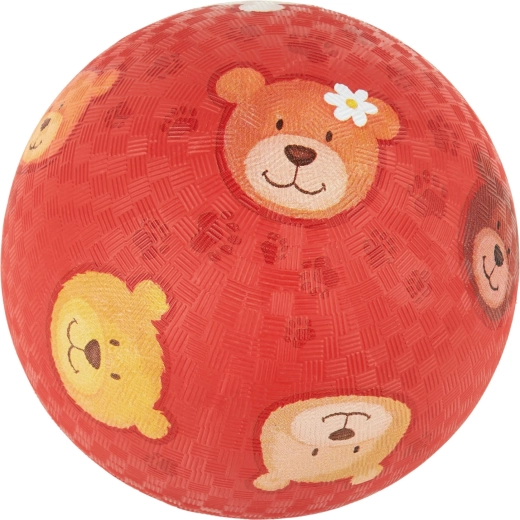 Balle en caoutchouc sigikid à jouer – oursons 17 cm