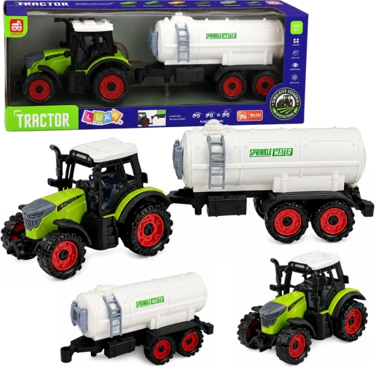 Tracteur agricole pour enfants avec citerne à rétrofriction 34 cm