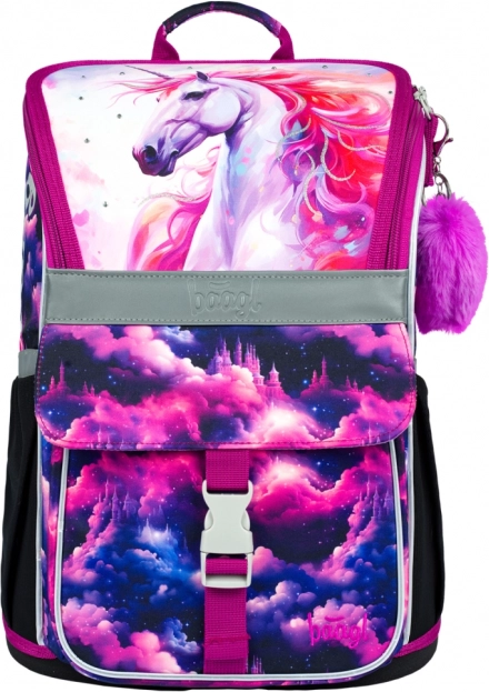 BAAGL cartable scolaire zippy licorne royaume