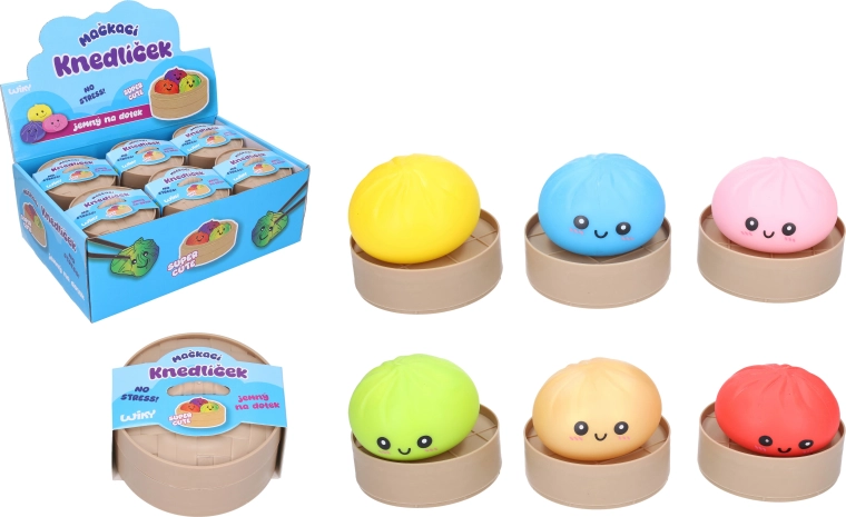 Boule à presser mystery box 8,5 cm - 1 pièce