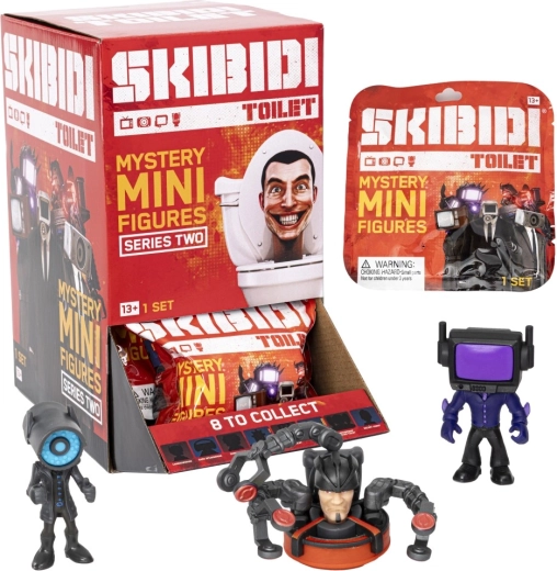 Minifigurines mystères Skibidi Toilet – série 2