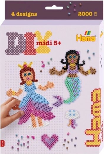 Hama set de perles à suspendre – Princesse et Sirène