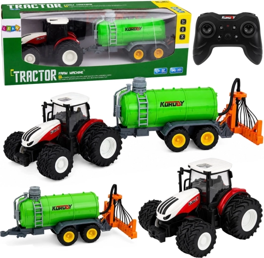 Tracteur télécommandé avec pulvérisateur 1:24