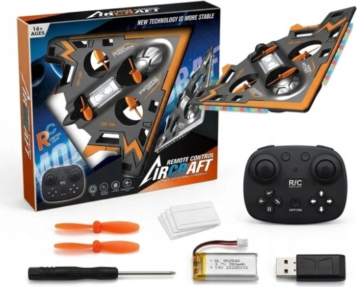 Drone RC Norimpex en forme d’avion furtif