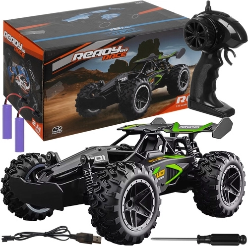Kruzzel voiture RC tout-terrain télécommandée 1:18