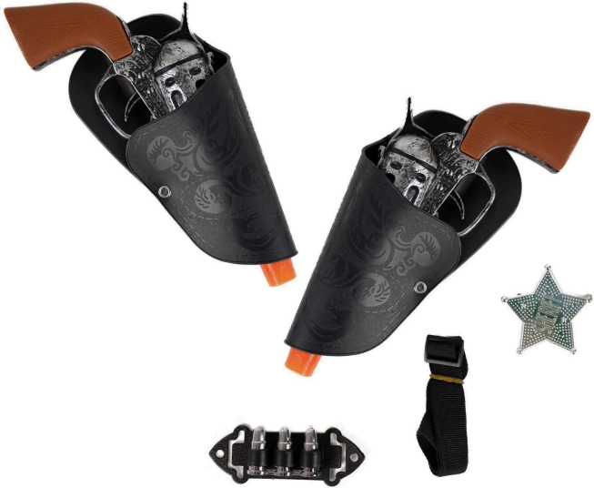 Set de cow-boy avec deux pistolets