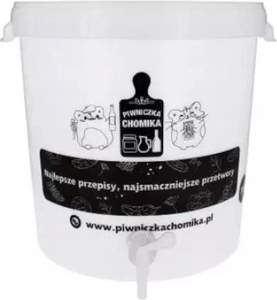 Seau de fermentation 30 l avec couvercle et robinet