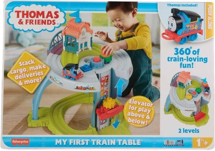 Table de jeu Fisher-Price Thomas et ses amis avec ascenseur