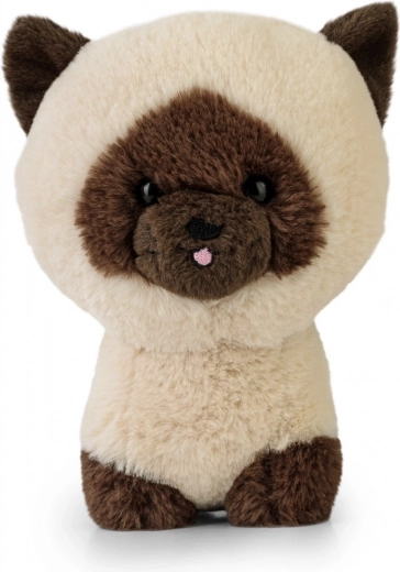 Chat siamois en peluche TEDDY PETS 19 cm