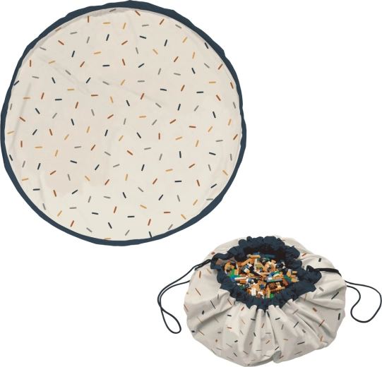 Play&Go Noomad original tapis de jeu et sac à jouets confetti