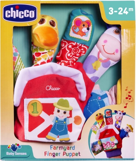 Chicco marionnette à main Ferme avec sons 3m+