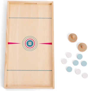 Hockey de table et jeu mathématique pour enfants