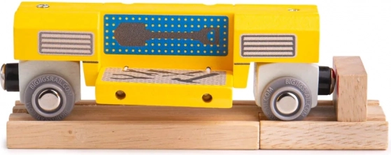 Bigjigs Rail atelier mobile en bois – wagon avec outils