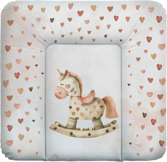 Ceba Baby matelas à langer souple moyen 75 × 72 Basic Rocking Horse