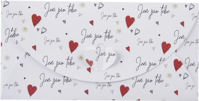 Enveloppe en papier « Rien que pour toi » (CZ)