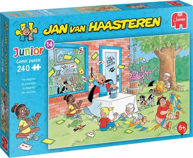 Puzzle JUMBO Jan van Haasteren Junior : Magicien 240 pièces