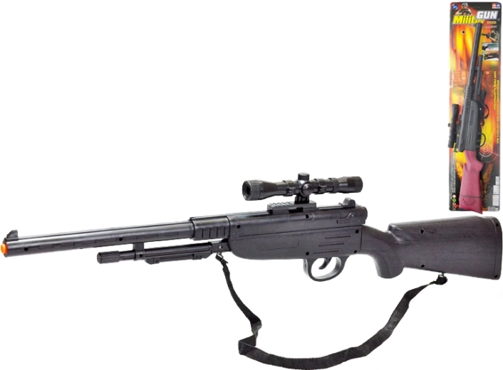 Fusil à cliquet pour enfants 67 cm – jouet en plastique pour petits aventuriers