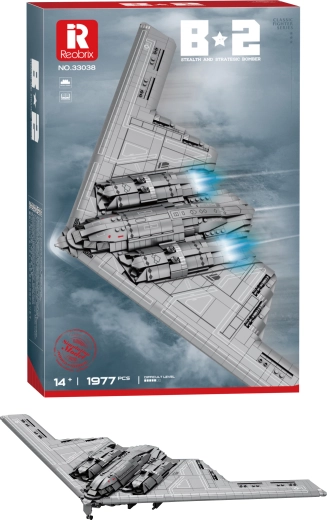 Maquette de bombardier B-2 Spirit (1977 pièces)