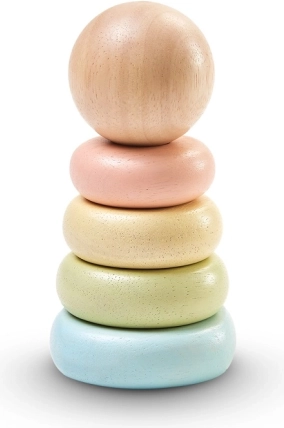 Anneaux empilables pastel PlanToys