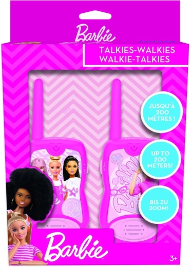Talkies-walkies pour enfants LEXIBOOK BARBIE avec portée de 200 m