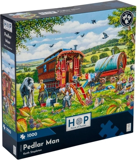 Puzzle House of Puzzles Vie nomade, 1000 pièces