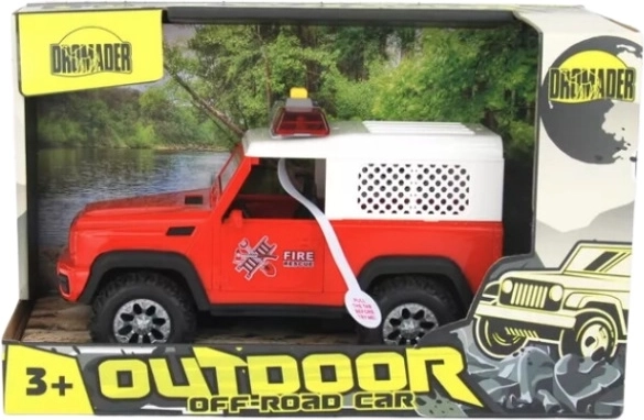 Jeep de pompier avec effets lumineux et sonores