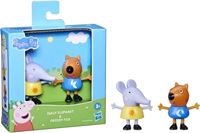 Peppa Pig – lot de 2 figurines Emily et Freddy