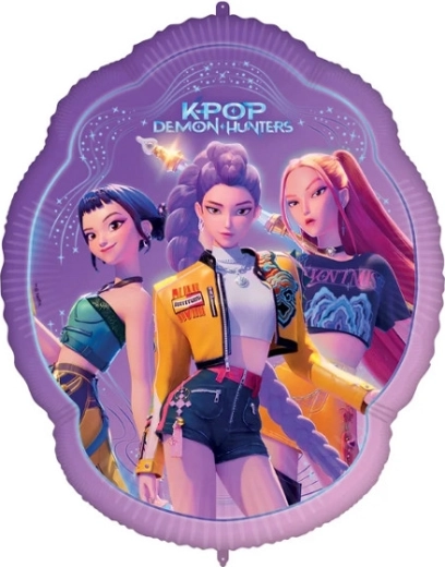 Ballon en aluminium K‑POP Demon Hunters