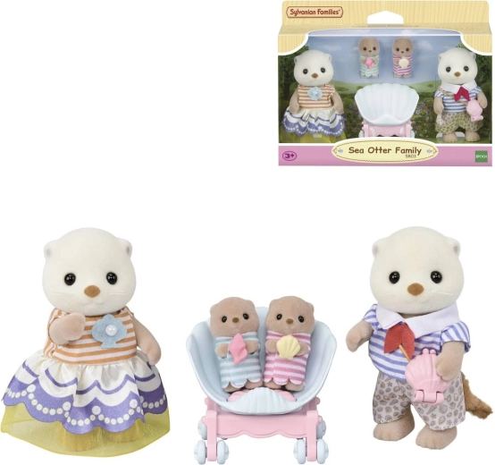 Famille de loutres de mer SYLVANIAN FAMILIES