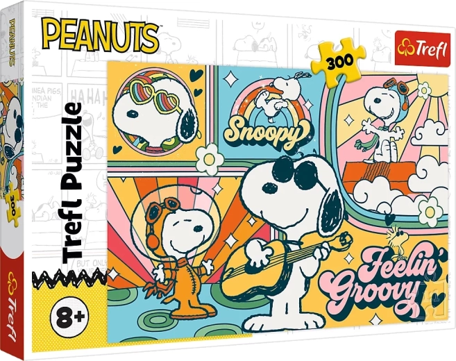 Puzzle Le monde amusant de PEANUTS 300 pièces