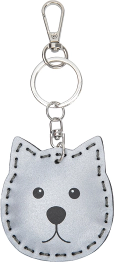 Porte-clés réfléchissant BAAGL chien