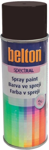 Peinture en spray BELTON RAL 8017 brun chocolat 400 ml