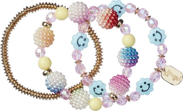 Bracelets Souza! Iris Smiley (3 pcs)