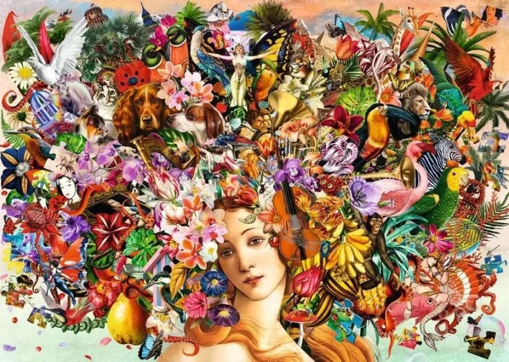 Puzzle Ravensburger Explosion de pensées 1000 pièces