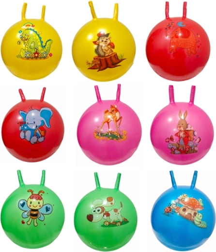 Balle sautoir avec poignées 45 cm