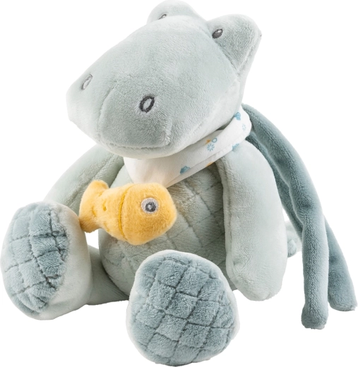NATTOU crocodile en peluche musical Romeo 23 cm