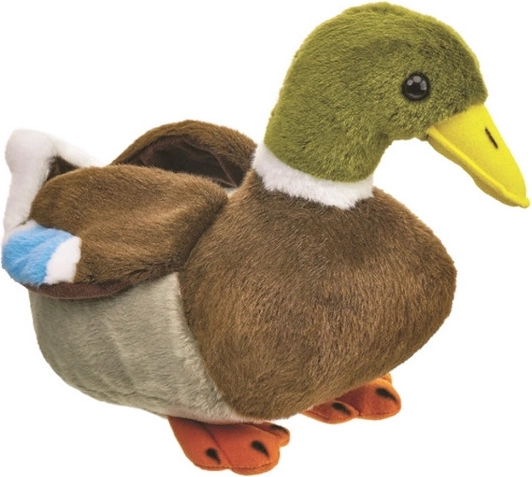 Canard colvert en peluche 28 cm