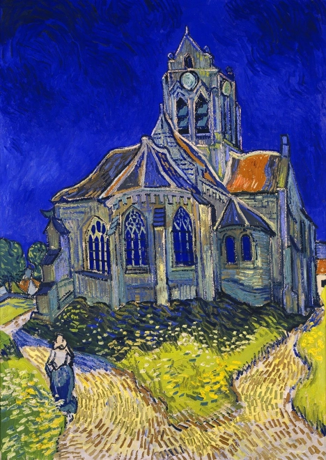 Puzzle Vincent van Gogh – L’Église d’Auvers-sur-Oise 1000 pièces