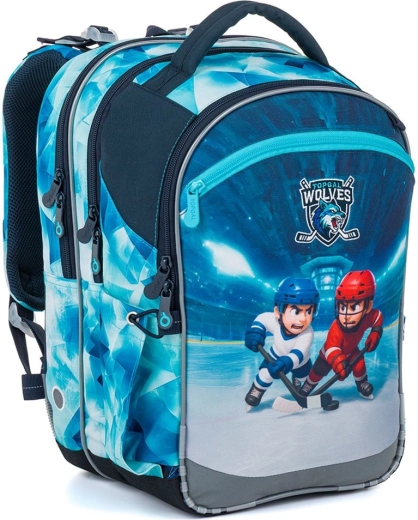 Sac à dos scolaire Topgal COCO hockey sur glace