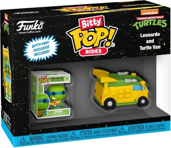 Funko Bitty POP! Rides Teenage Mutant Ninja Turtles Le Turtle Van de Leonardo