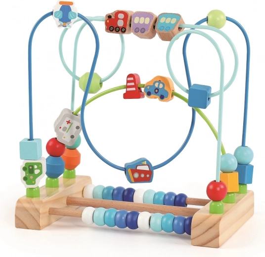 Labyrinthe en bois Transport 2Kids Toys