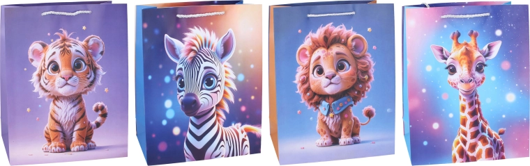 Sac cadeau pour enfant S 18 × 23 × 10 cm - 1 pièce