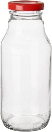 Bouteille en verre avec bouchon à vis 0,33 l